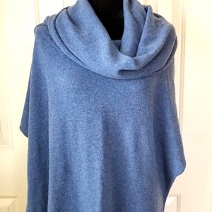 Women's  Cashmere Blend Poncho/Ruana